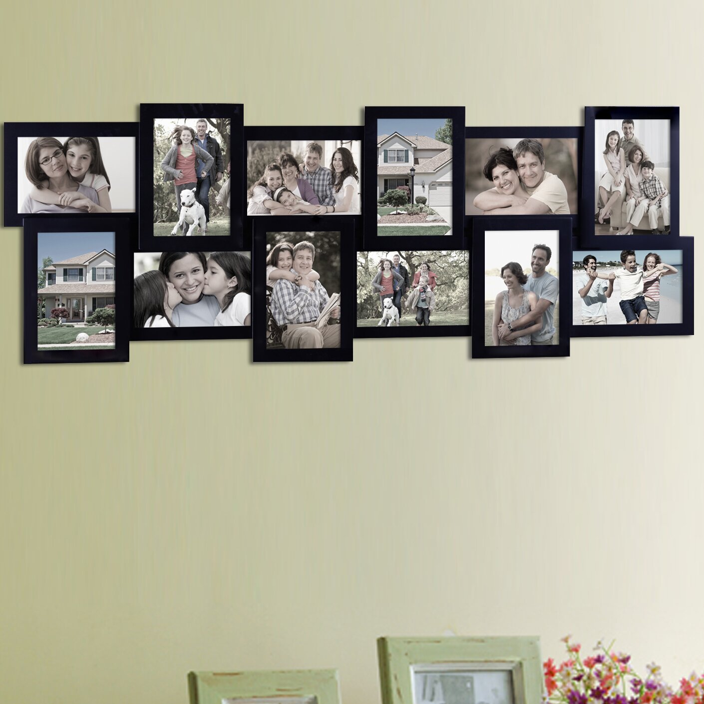 AdecoTrading 12 Opening Collage Picture Frame & Reviews | Wayfair