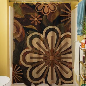 Floral Abstract II Shower Curtain