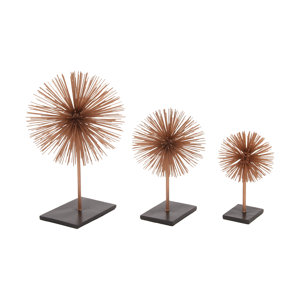 3 Piece 3D Table Top Sculpture Set