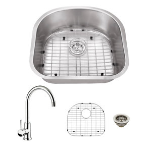 Soleil 16 Gauge Stainless Steel 23.25