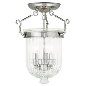 Lindley 3-Light Semi Flush Mount