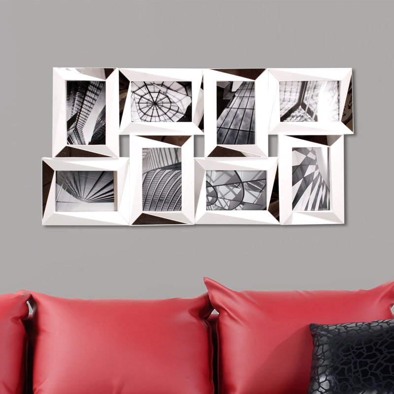 Wall Picture Frame Set nexxt design mira 8 piece mirrored wall collage photo frame set Wall Picture Frame Set nexxt design mira 8 piece mirrored wall collage photo frame set
