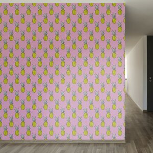 Pineapple Party Removable 8' x 20