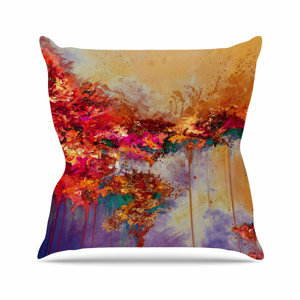 Ebi Emporium When Land Met Sky 4 Outdoor Throw Pillow