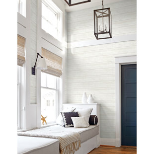 Wood L And Stick Wallpaper You Ll Love Wayfair Kadence Shiplap 18 L X 20 5 W And Stick Wallpaper Roll
