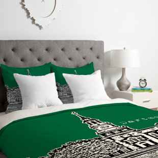 College Football Bedding Wayfair Dartmouth College Duvet Cover Set