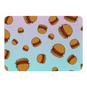 Cheeseburger Paradise by Juan Paolo Bath Mat