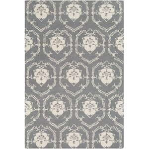 Rembrandt Tullia Hand-Tufted Gray/Ivory Area Rug