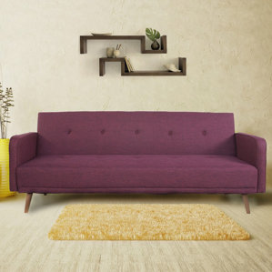 Aldana 3 Seat Fabric Convertible Sofa by Corrigan Studio