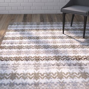 Ingleside Hand-Woven Beige/Gray Area Rug