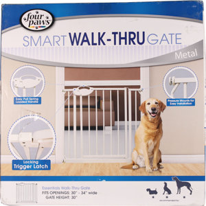 Essential Walk Through Metal Dog Gate