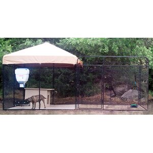 Ultimate Welded Wire Steel Modular Yard Kennel