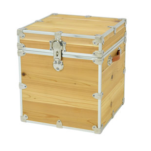 Large Storage Trunk With Lock Wayfair Lucasville Domestic Heirloom Knotty Cedar Storage Trunk
