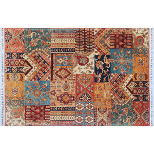 One-of-a-Kind Acer Hand-Knotted Rust Premium Wool Area Rug