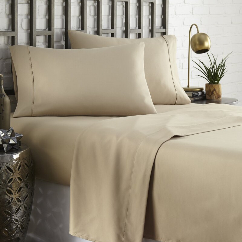 Brookes 1800 Series Platinum Sheet Set & Reviews | AllModern