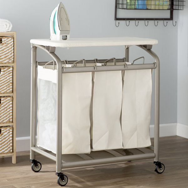 Laundry Sorter Folding Table Wayfair