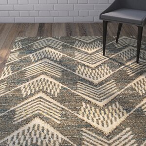 Brayden Green/Beige Area Rug