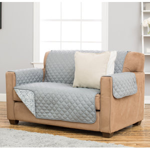 Katrina Box Cushion Loveseat Slipcover