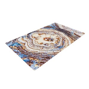 Crystal Agate Blue/Gold Area Rug