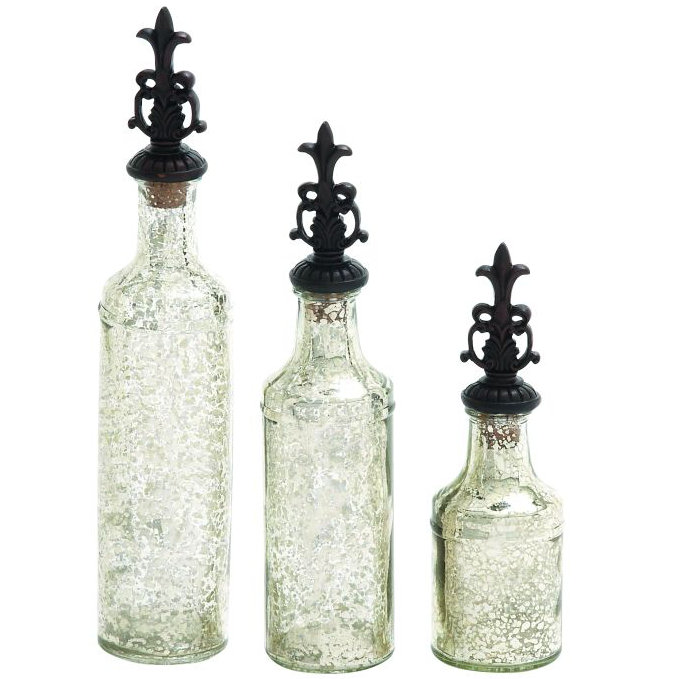 Merignac 3 Piece Decorative Bottle Set & Reviews Joss & Main