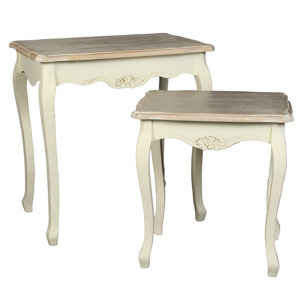 2-tlg. Satztisch-Set Country von Château Chic