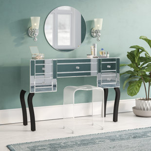 Small Mirrored Dressing Table Wayfair Co Uk Mirrored Dressing Table