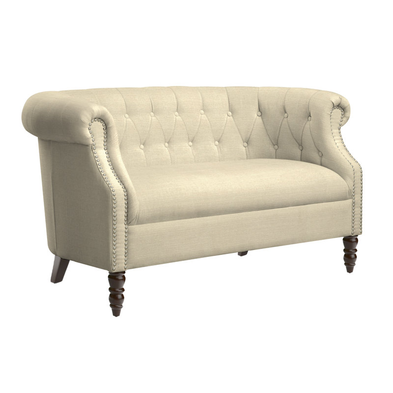 Huntingdon Chesterfield Loveseat & Reviews Joss & Main