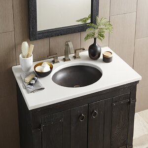 Tolosa Stone Oval Drop-In Bathroom Sink