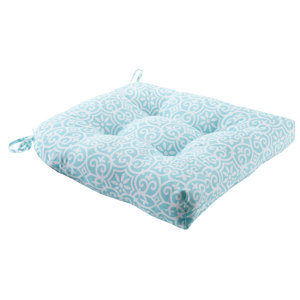 Callery Printed Fretwork 3M Scotchgard Outdoor Dining Chair Seat Cushion