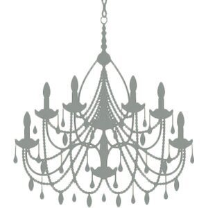 Plaza Chandelier Wall Decal