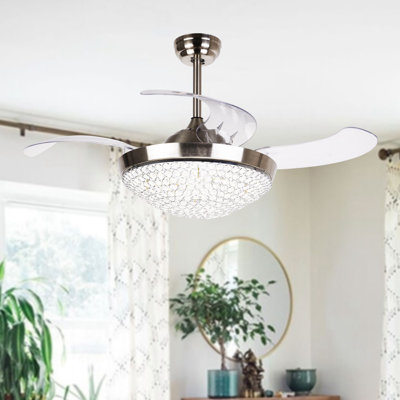 Glam Indoor Ceiling Fans You'll Love in 2019 | Wayfair