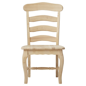 Toby French Country Solid Wood Dining Chair (Set of 2) by August Grove