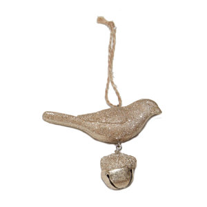 Bird Bell Hanging Figurine