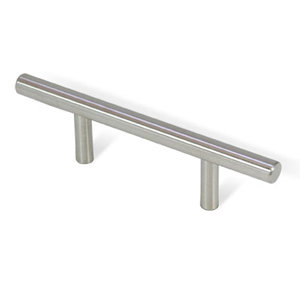 Solid Stainless Steel Modern Pull 3 25/32u0094 Bar pull