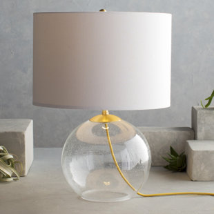 Seeded Gl Lamp Wayfair Seeded Gl 23 Table Lamp
