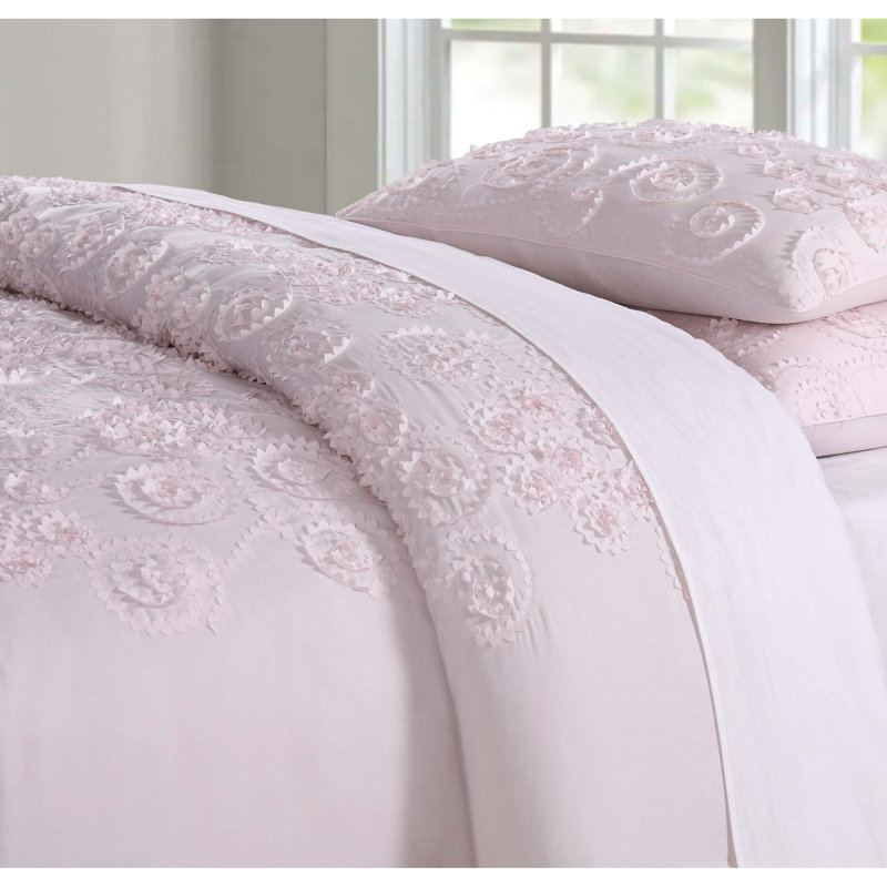 Christian Siriano Pretty Petals Comforter Set Reviews Wayfair Ca