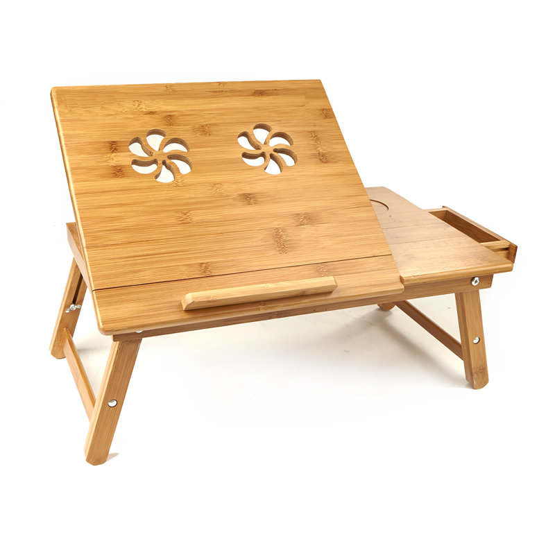Mind Reader Bamboo Cooling Laptop Tray & Reviews Wayfair