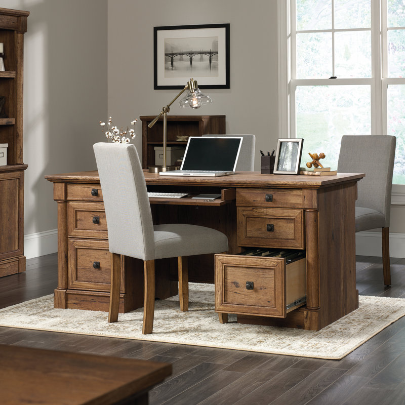 Orviston Executive Desk & Reviews Birch Lane