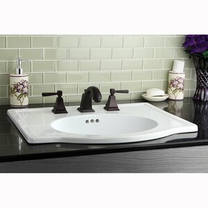 Monarch Double Handle Widespread Bathroom Faucet with Pop-Up Drain