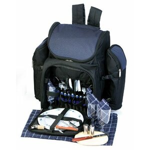 Tandoor 4 Person Deluxe Picnic Backpack