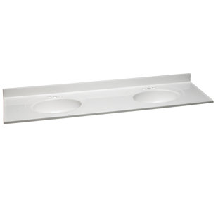 Double Vanity Tops You Ll Love Wayfair 73 Double Bathroom Vanity Top