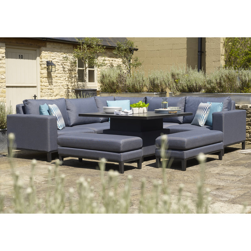 Mateo 8 Seater Corner Sofa Set