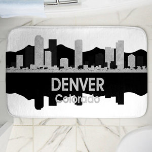 Angelina Vick's Denver Memory Foam Bath Rug