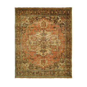 Jules Serapi Gold/Terracotta Area Rug