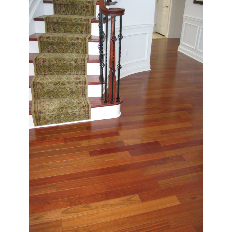 Hawa Exotic 3 5 8 Solid Brazilian Cherry Hardwood Flooring In Exotic 3 5 8 Solid Brazilian Cherry Hardwood Flooring In Natural