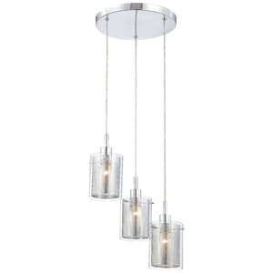 Susan 3-Light Cascade Pendant