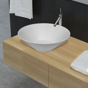 Home Etc 42 cm Aufsatz-Waschbecken