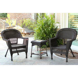 Burrough 3 Piece Lounge Seating Group