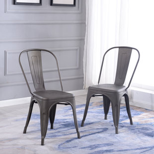 Stackable Lawn Chairs Wayfair Kempson Side Chair Set Of 4