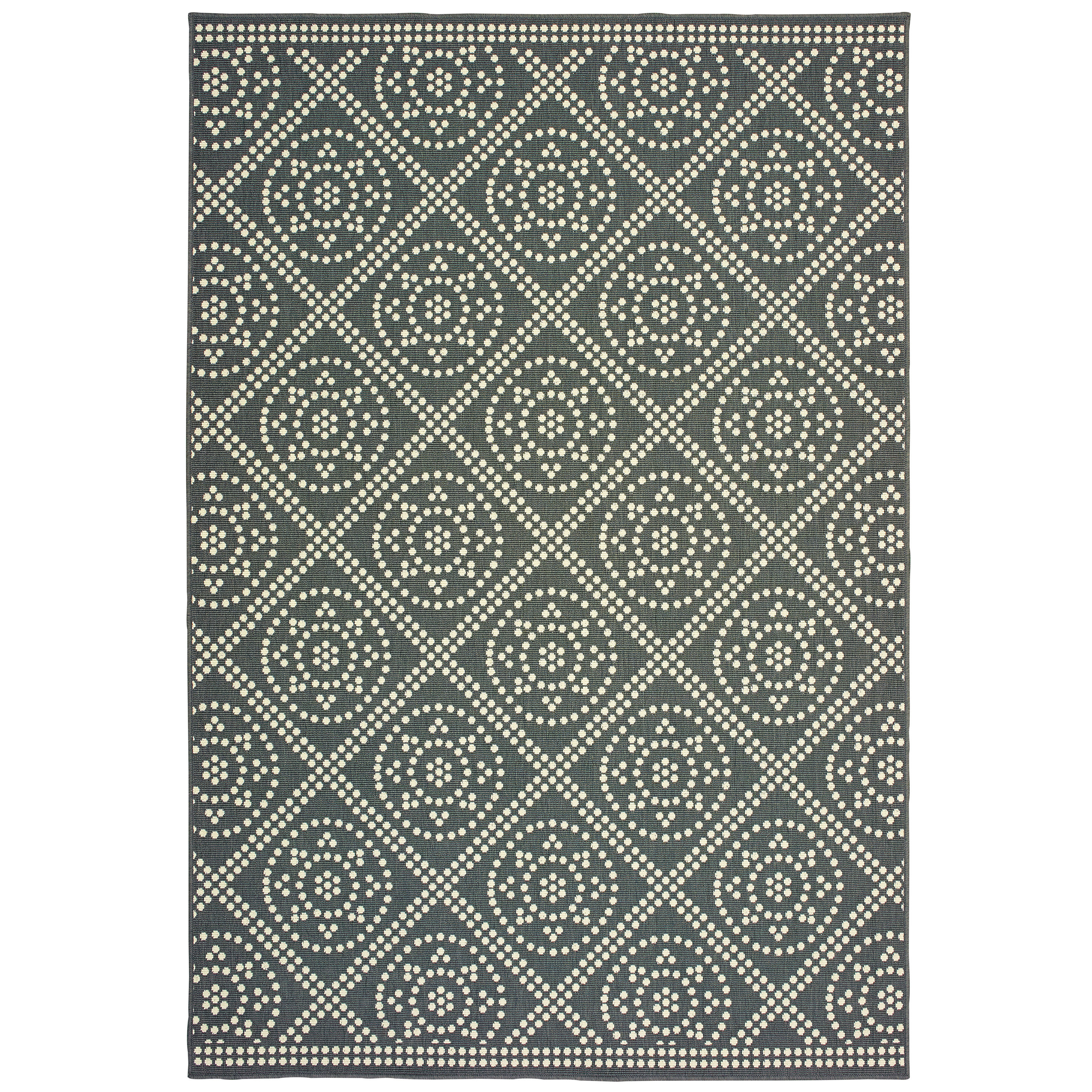Charlton Home Rno Lattice Medallions Beige Gray Indoor Outdoor Charlton Home Rno Lattice Medallions Beige Gray Indoor Outdoor Area Rug Reviews Wayfair
